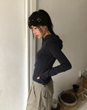 Derek Warmer Hooded Half Zip-Up