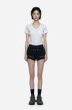 X Eyelet Shorts