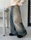 Dontree Vintage Washed Denim Pants