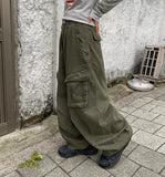 Padrick Curved Cargo Wide Pants