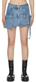 Mender pocket short skirt