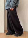 Sankyu Raw Denim Wide Pants