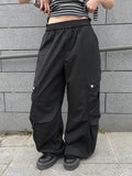 Harry Pintuck Banding Diagonal Cargo Pants