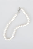 Matte Paper Pearl Necklace