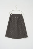 (W) Oshi Button Dot Skirt