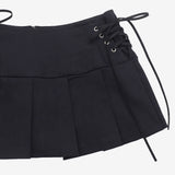 Armor pleated corset skirt