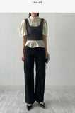 261 Semi-Wide Cotton Pants