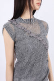 Sharon String Sleeveless Set Top