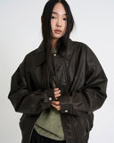 Romaine leather jacket