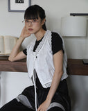 Dear Flower Embroidery Blouse