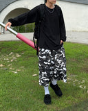 Milk Camo Bermuda Pants