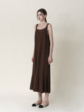 [Premium] Whole Garment Ongdin Linen Sleeveless One Piece