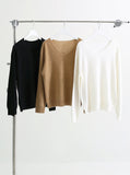 Brook Wool V-neck Knit