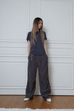pintuck cotton top