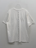 Eyelet Over Fit Short Sleeve T-shirt