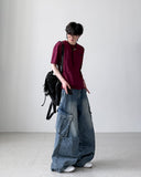 Depth Wide Cargo Denim