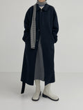 [handmade] Raglan Robe Over Fit Mac Coat