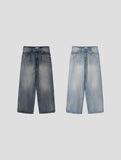 Bake Washed Embo Denim