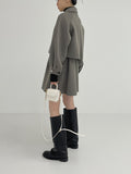 [handmade] Shael Wool Balloon Crop Short Jacket