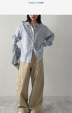 Vine Tartan Check Loose-Fit Shirt
