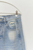 Brick Brushed Wide Denim