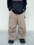 Structured Cargo Cut Out Pants