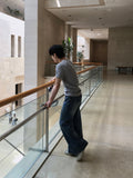 Ness Washed Flare Denim Pants