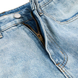 Hold Damage Wide Denim
