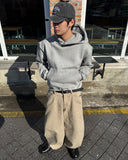 Terry Snap Crop Hoodie