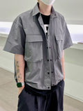 Two Pocket Snap String Shirt