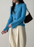 Mini Dot See-Through Turtleneck Tee