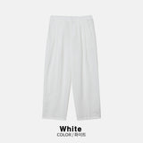Moz two-tuck wide slacks