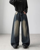 Flux Pintuck Wide Denim