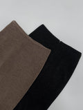 Velour H-line long skirt