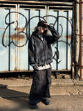 Diagonal Camo Balloon Cargo Pants