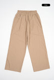 Meloir double pocket banding pants