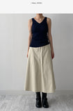 [SET] Ferral Ribbed Cardigan Sleeveless Set