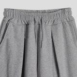 Maro Sweat One-Tuck Bermuda Pants (2p)
