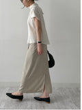 Ab Tie Short Sleeve Blouse
