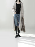 [Premium] Whole Garment Odin Alpaca Long Cardigan