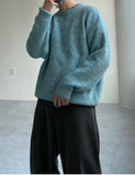 Alpaca Wool Boucle Knit