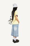 Lolly Color Matching Roll-up T-shirt