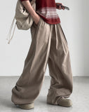Yuushi Pintuck Wide Pants