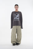 Ever oasis printing long sleeve tee