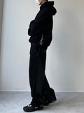 Side Ethnic Heavy Hood Sweatshirt