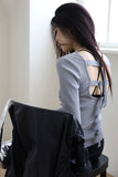 Back strap luri top
