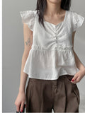 Angel Dot Sleeveless Blouse