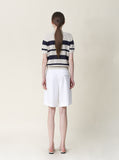 [Premium] Len Stripe Linen Knit