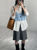 Lambswool Knit Bustier