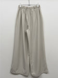 Million Pleated Banding Wide Slacks